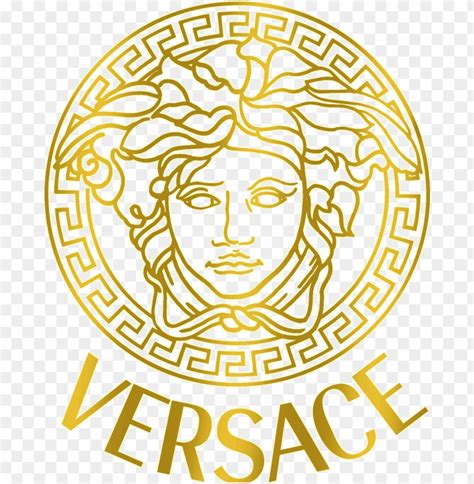 versace logo gold jpg|Versace logo gold transparent.